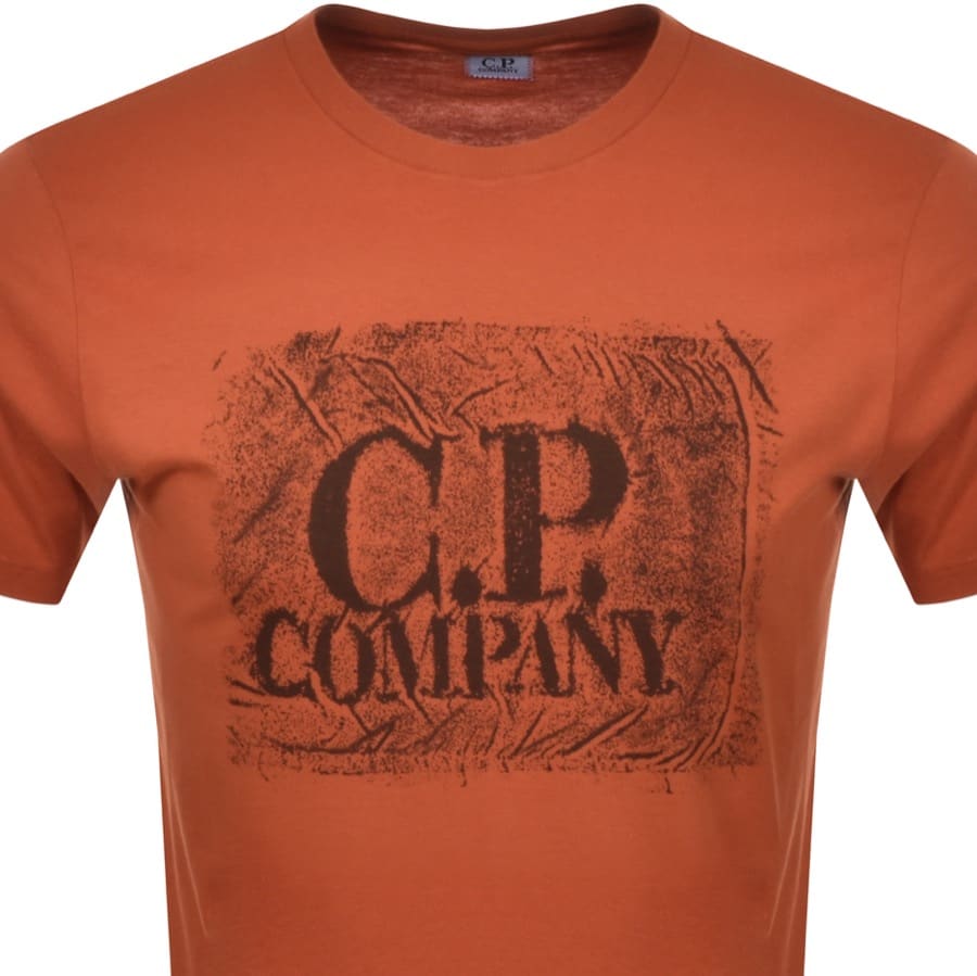 Alternative Image for ProductCP Company Logo T Shirt Orange2